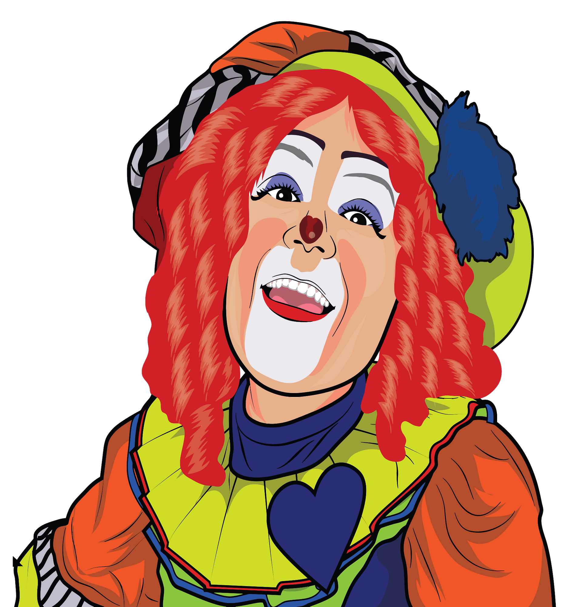 Discover 68+ clown hair png - in.eteachers