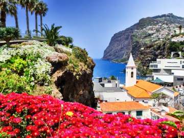 Madeira landscape online puzzle