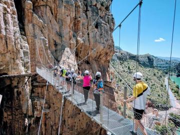 King's path. Malaga. jigsaw puzzle online