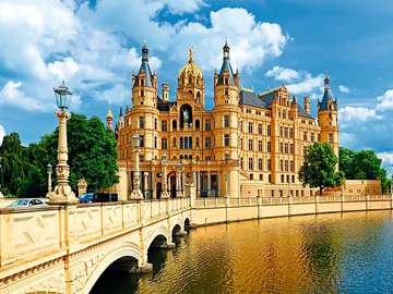 Schwerin Castle. online puzzle