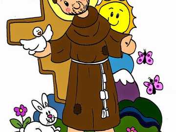 Saint Francis of Assisi @icthusgjf jigsaw puzzle online