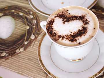 coffee served in porcelain jigsaw puzzle online