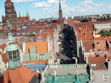 Gdansk view from the tower jigsaw puzzle online