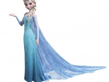 Elsa for Lylou online puzzle