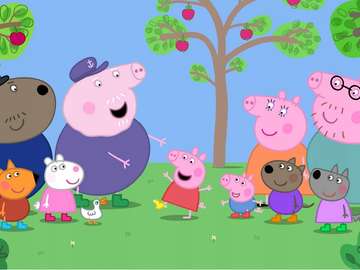 Peppa puzzle puzzle online puzzle