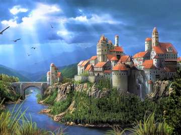 Castle on the river online puzzle