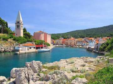 Island in Croatia online puzzle