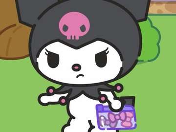 kuromi from hello kitty online puzzle