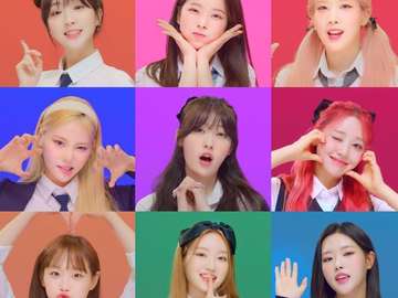 LOONA IS FREE jigsaw puzzle online