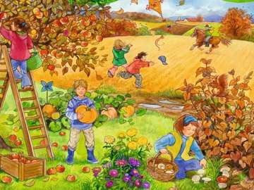 autumn in the orchard online puzzle