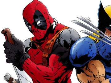 Deadpool vs Wolverine jigsaw puzzle online