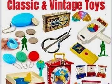 Playthings from the Good Old Days jigsaw puzzle online