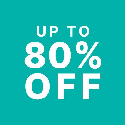 Up to 80% Off