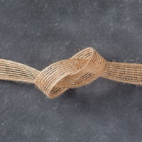 5/8" (1.6 Cm) Burlap Ribbon