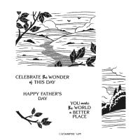 Better Places Host Cling Stamp Set