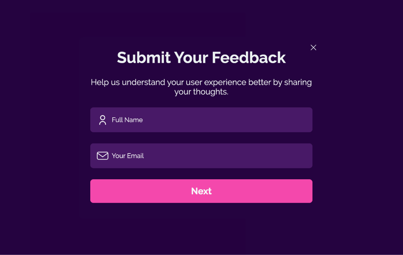 Session Feedback Form Template