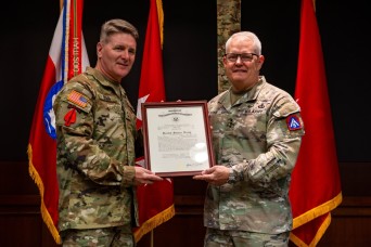 Brig. Gen. Phil Ryan promoted to major general by fellow Night Stalker Lt. Gen. John Evans