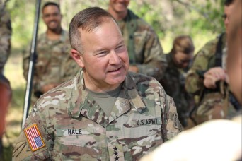 Top Army intelligence officer visits largest annual U.S. Army Reserve training exercise