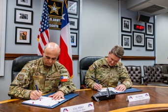 US, Chilean army staff talks reinforce partnership with signing of agreed-to-action