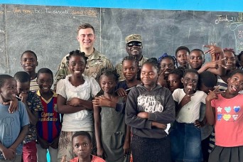 USACE increasing opportunities in Gabon one school project at a time