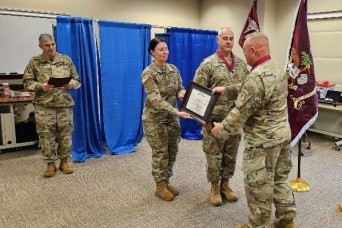 Military Medical Merit Inductee is 1st From Maine Guard