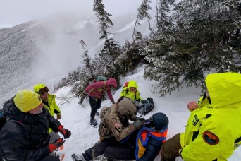 New Hampshire National Guard Rescues Hypothermic Hiker