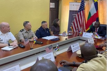 U.S. Army leads professional military exchange in the Central African Republic