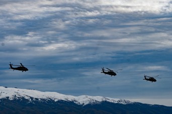 Idaho National Guard Deploys Helicopter Company To DC Area