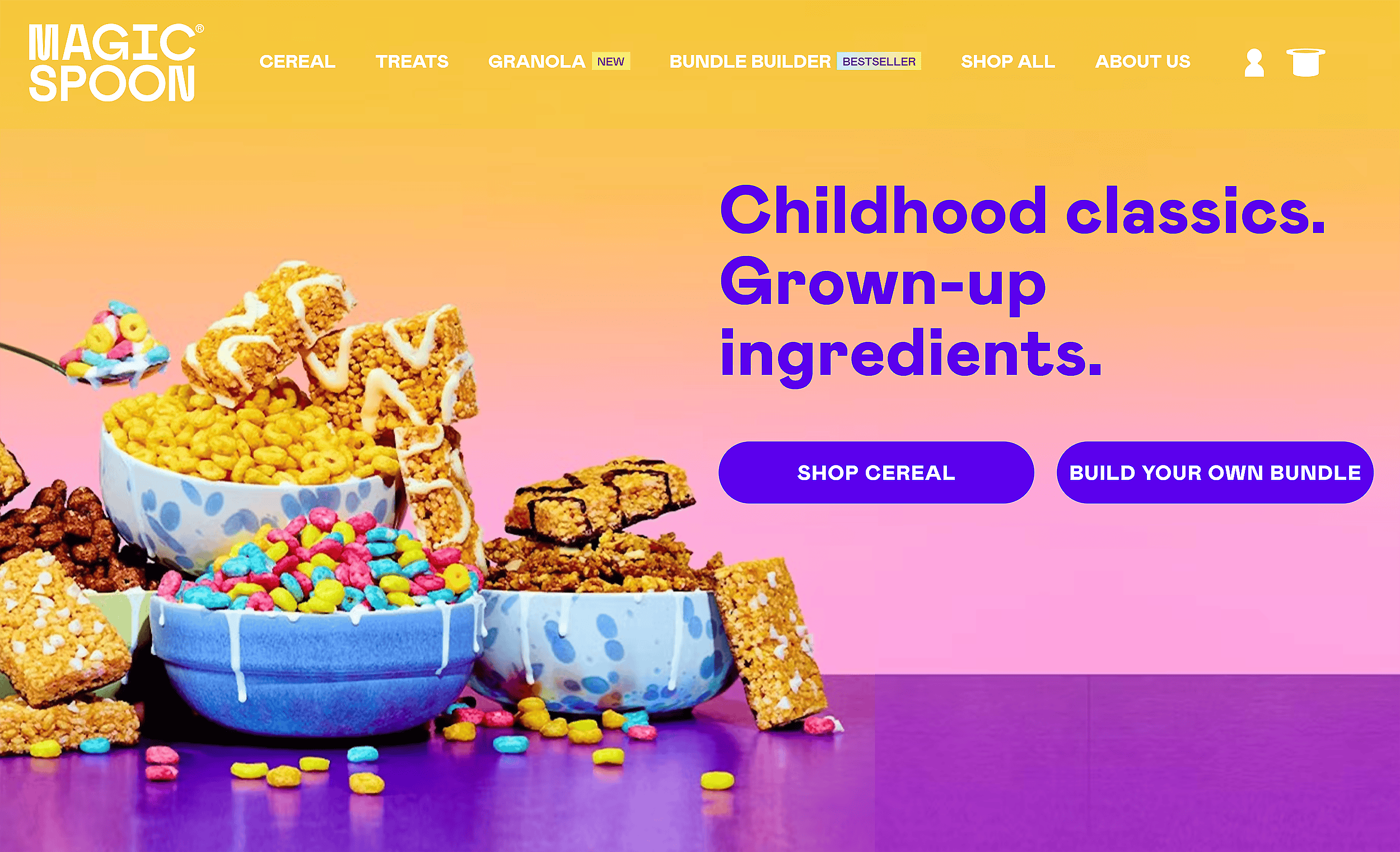 Magic Spoon &ndash; Homepage
