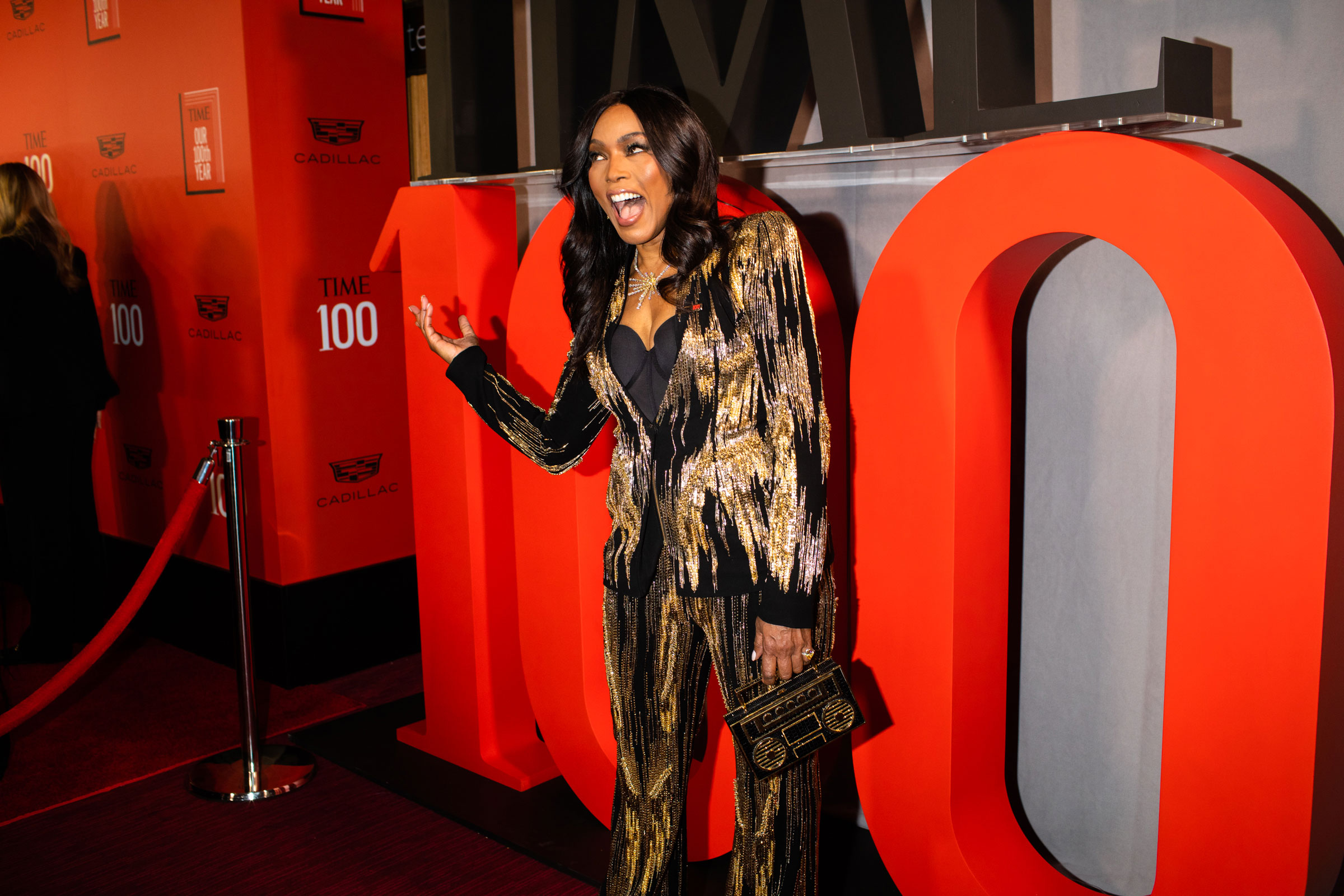 Angela Bassett attends the TIME 100 Gala at Jazz at Lincoln Center in New York City, on April 26, 2023.