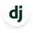 django Logo, a technology used by Django Material Bootstrap5.