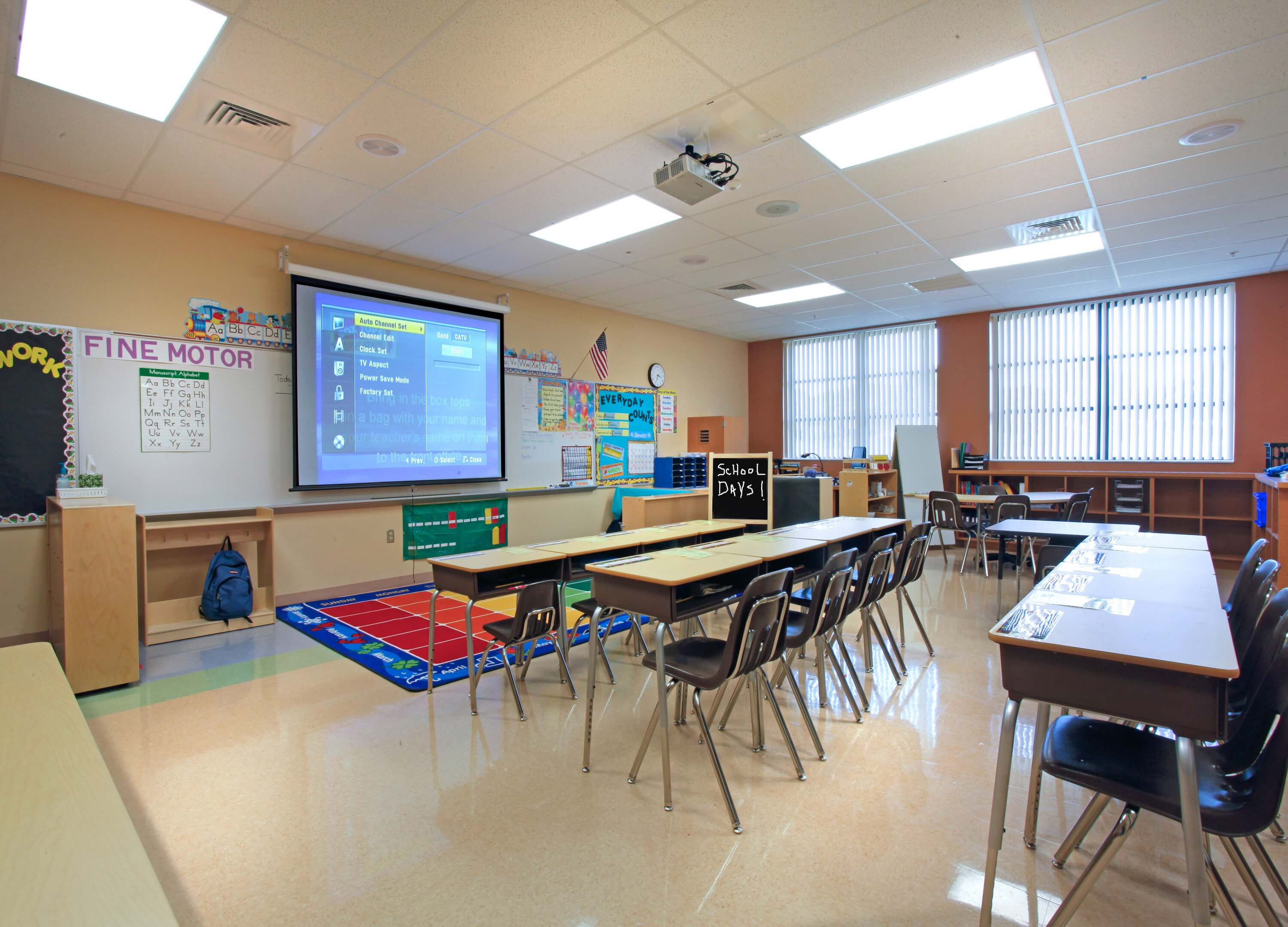 Elementary Classroom Interior Design