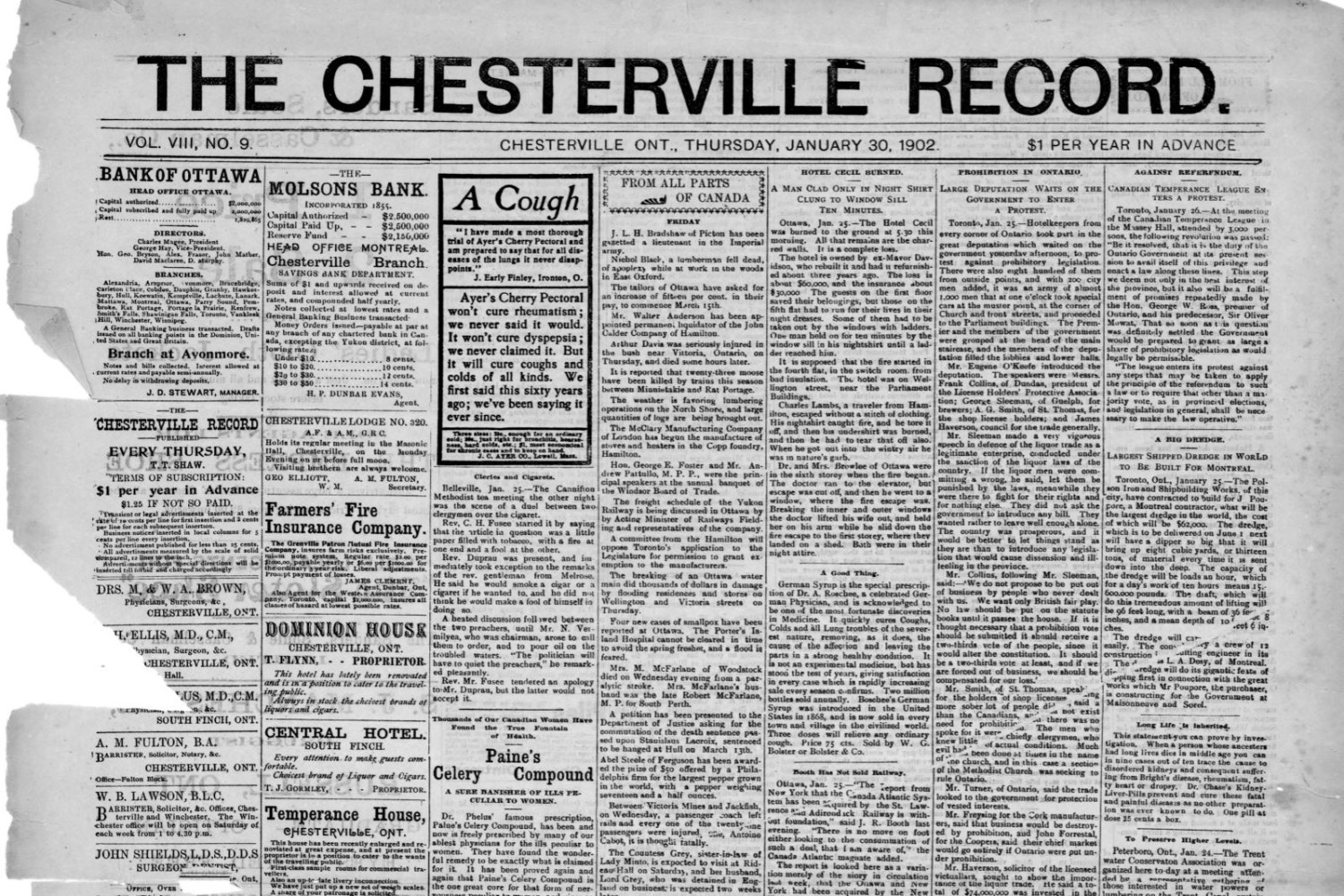 Chesterville Record