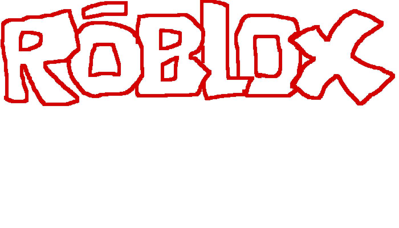 Roblox Logo Drawing Easy