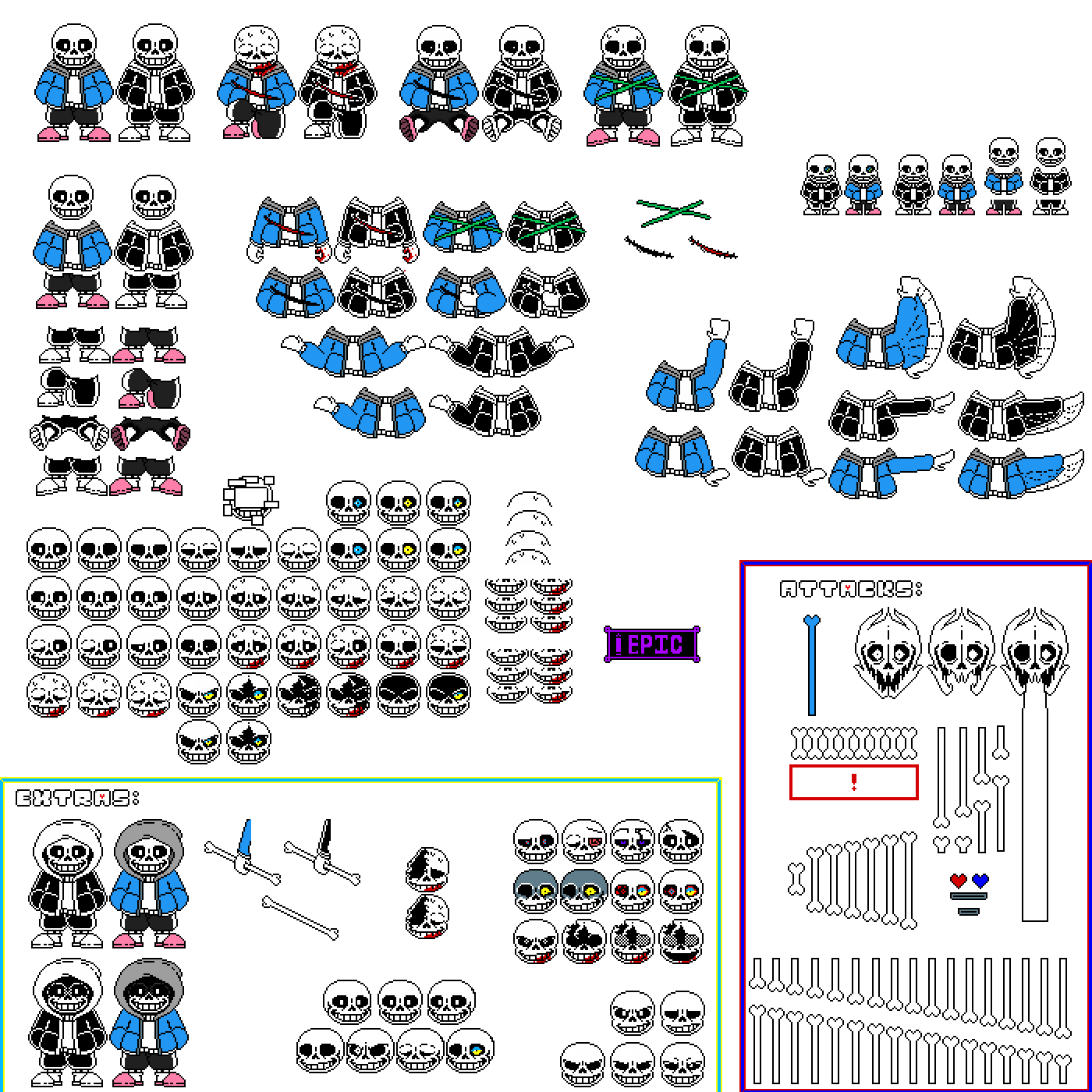 Sans Sprite Png Pixel Art Undertale Sans Transparent Png Kindpng ...