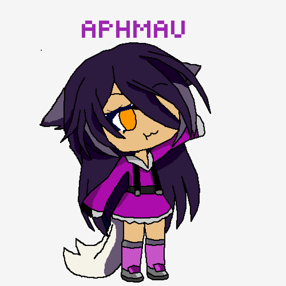 I Made This With Picsart And Gacha Life Aphmau Wallpaper Aphmau Sexiz ...