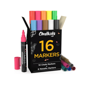 chalk markers