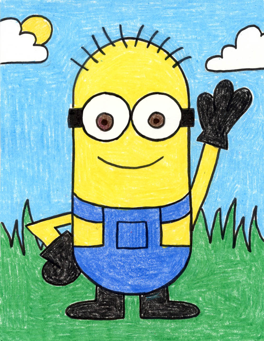 Minions Drawing Videos For Kids Easy Drawings For Kid - vrogue.co