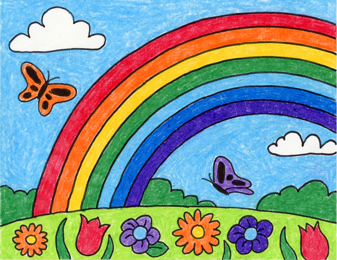 Kids Rainbow Painting Ideas