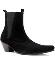 OUTLAW RETRO MOD MADCAP CHELSEA BOOTS SUEDE