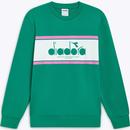 Diadora 80s Logo Sweatshirt in Green 502.181446 70482