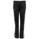 kappa astoria banda snap track pants black