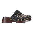 Irregular Choice Clever Clog Retro Women's Clogs in Black