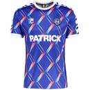 Zico Retro 80s Football Shirt in Blue by Patrick 