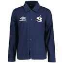 Umbro x Gio Goi Retro 90s Coaches Jacket in Patriot Blue