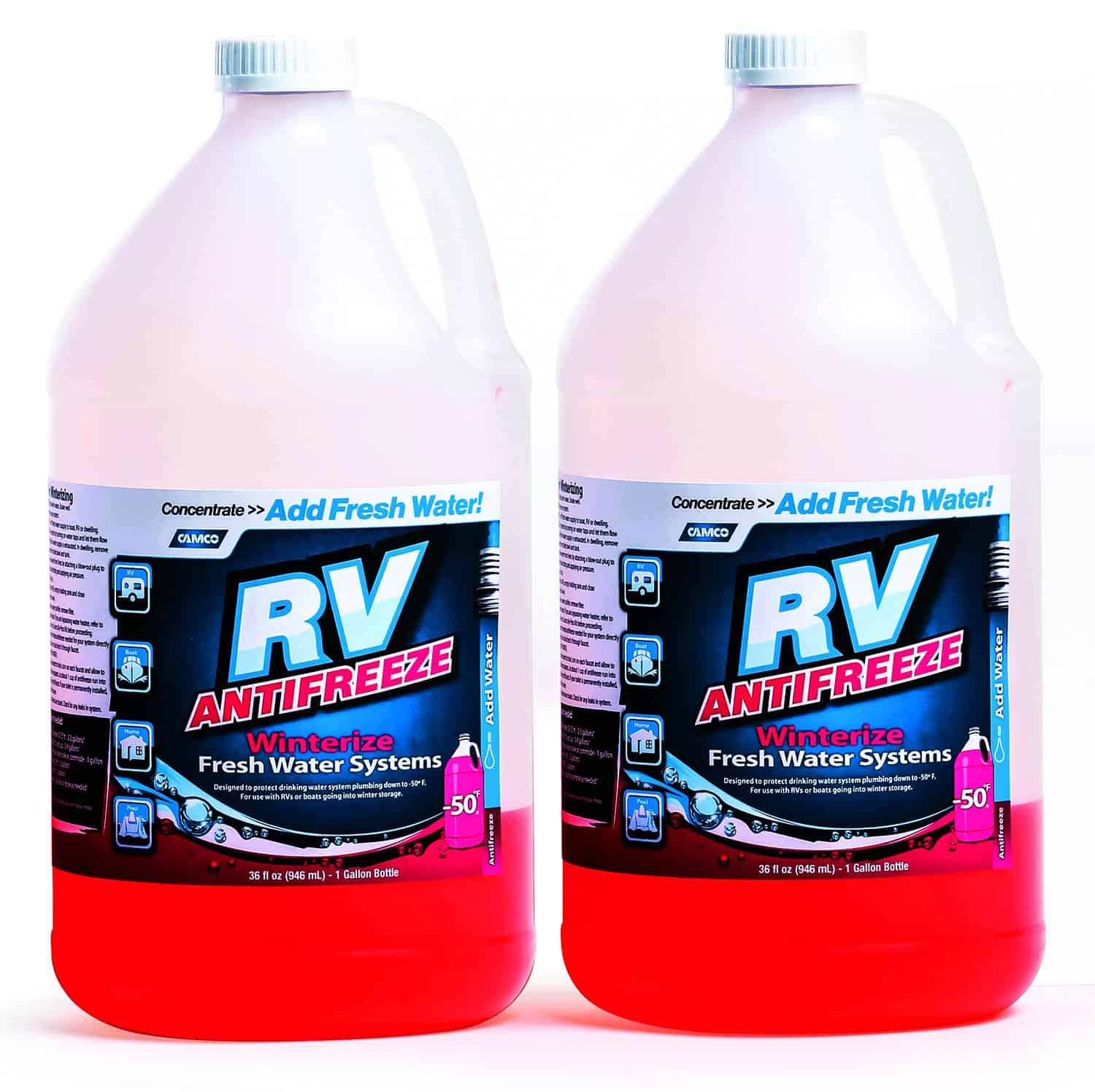 Camco RV antifreeze bottles