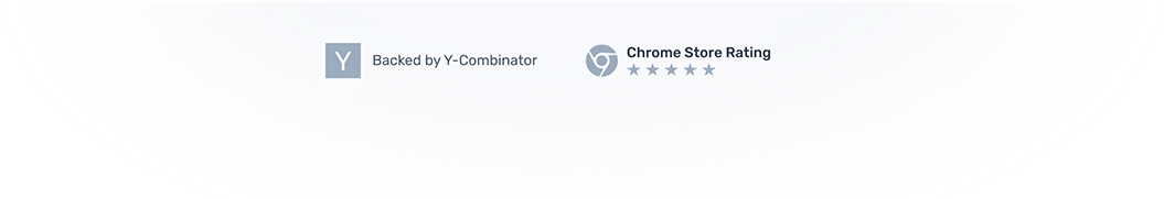 Axiom.ai is backed by Y-Combinator. See our 5-star reviews in chrome store