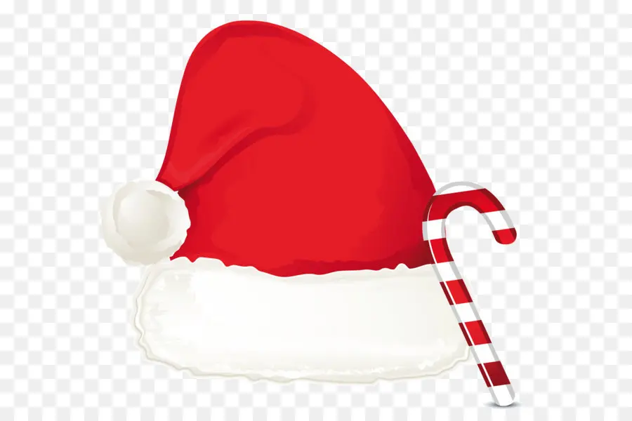 Cappello rosso festivo di Babbo Natale