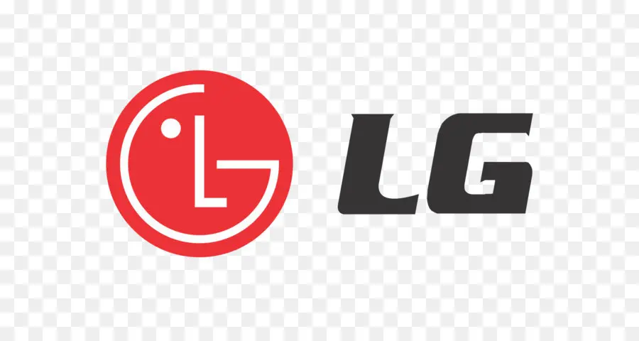 Logo thương hiệu LG màu xám