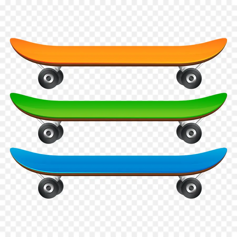 Bunte Skateboards